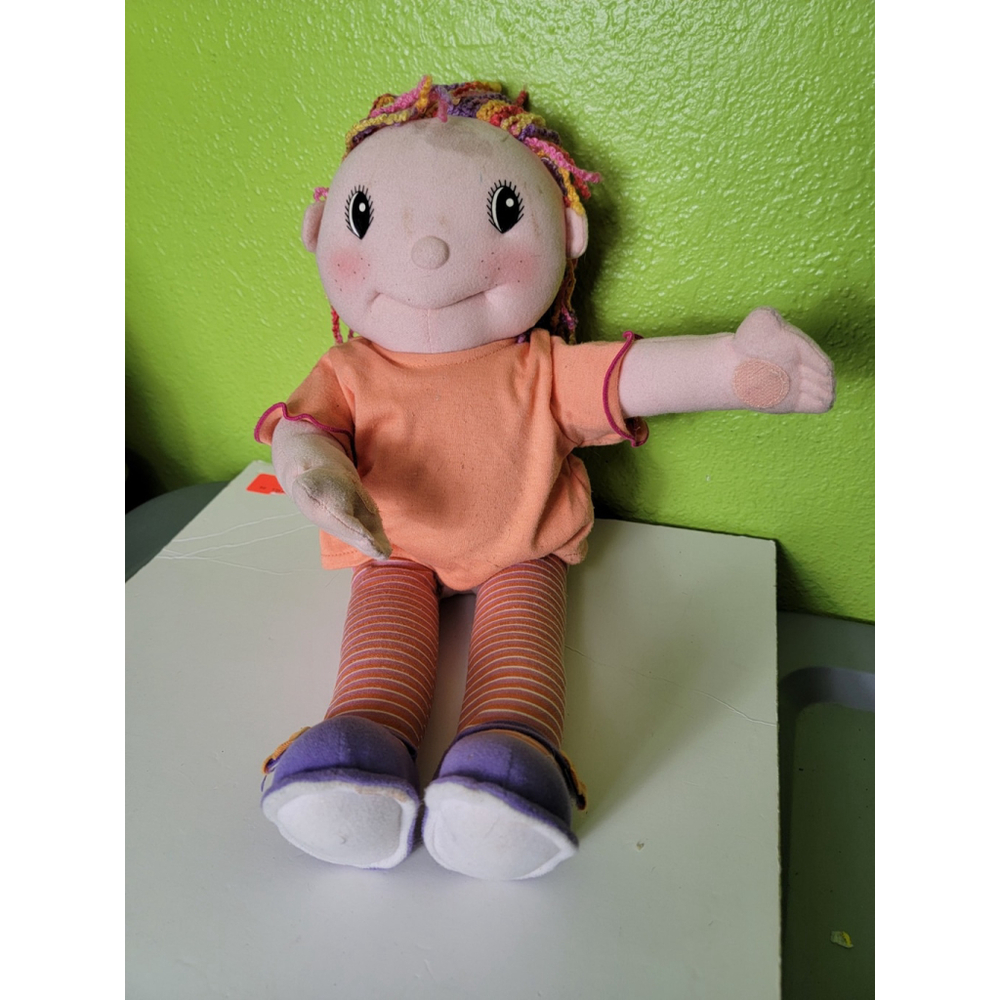 Zapf Creations 16” SINGING “la-la” MAGGIE RAGGIES BABY DOLL Plush Soft Toy